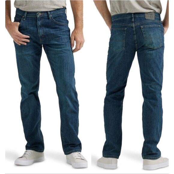 Wrangler Authentics Men's Classic 5-Pocket Jeans 30X32 regular fit dark wash - Picture 1 of 5